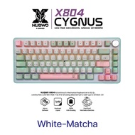 คีย์บอร์ดเกมมิ่ง Mechanical MINI RGB มีโหมดไฟดีไซน์สวยงาม NUBWO รุ่น X804 lovezycom