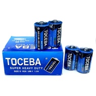 ZR3739 12Pcs 1.5v TOCEBA D Battery Heavy Duty{1Box}