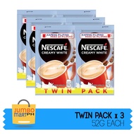 NESCAFE CREAMY WHITE COFFEE TWIN PACK 52G / SET OF 3