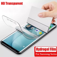 Hydrogel Film For Samsung S22 S21 S20 Ultra S10 Plus S20 S21 FE S22+ S21+ S20+ 5G Note 10 Plus 20 Ultra 10 Lite Full Cover Screen Protector
