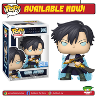 Funko Pop! Animation: Solo Leveling - Sung Jinwoo (Blue Aura) [Exclusive]