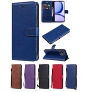 Boss Case Leather Flip Cover For Realme C75 C75X C71 C85 15X 15T 15Pro Note60X Note70 C55 C33 C35 C5
