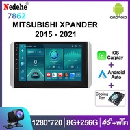 Android Car Monitor 9 inch for MITSUBISHI XPANDER 2015-2021 Apple Carplay Auto Stereo GPS QLED Scree