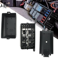 [A&B] Car 12-Slot Relay Box 6 ATC/ATO 6 Relays Standard de Fuses Holder Blo {vn}