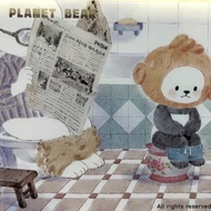 BNS Series Planet Bear Postcard