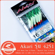 เบ็ดโสกปลาทะเล Akari รุ่น 4251