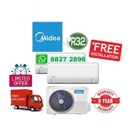 Midea(R32)Inverter Multi-Split System 2 Aircon + FREE Dismantle & Disposal + FREE Installation + FRE