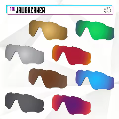 SunglassDoctor Polarized Replacement Lenses for Oakley Jawbreaker OO9290 | Jawbreaker Asian Fit Sung