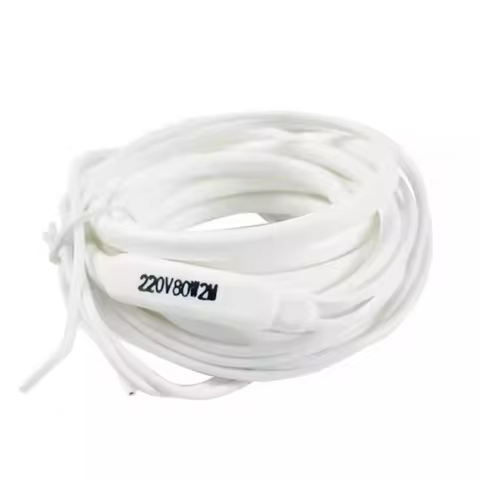 (1)220V Defrost Heater Wire for Refrigeration House Cold Storage Water Draining Defroster 0.5m-10m 2