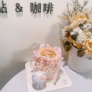 Hello Kitty 主題蛋糕 燃燒蛋糕 超可愛蛋糕 公仔 客製化 鑠甜點