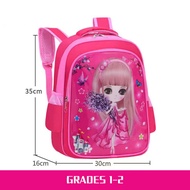 AMILA balo nữ đi hoc cho học sinh cấp 1 Balo Sê-ri Công Chúa Hoạt Hình Học Sinh Mới Siêu Đáng Yêu Cặ