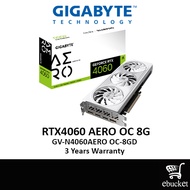 GIGABYTE GeForce RTX 4060 AERO OC 8G NVIDIA GRAPHIC CARD (GV-N4060AERO OC-8GD)