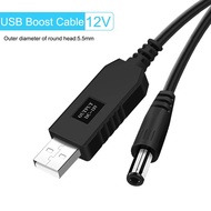 USB Cable DC 5V to DC 12V 0.8A Converter Adapter Modem Internet Wifi Usb Power Boost Line Dc 5v To D