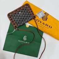 GOYARD Plumet Pocket 經典棕色 Wallet 信封包 斜背包 肩背包 側背包 手提包