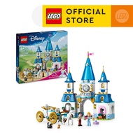 LEGO Disney Princess 43275 Cinderellas Castle & Horse Carriage (596 Pieces)