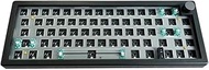 BOYI GMK67Pro Keyboard Barebones Kit,QMK/VIA Programmable BT5.0/2.4G/Type-C Tri-Mode Wireless RGB Ga