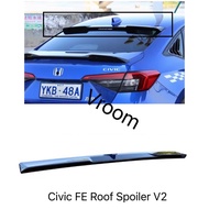 Civic FC / Civic FE Roof Spoiler Glossy Black