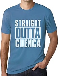 Men's Graphic T-Shirt Straight Outta Cuenca Eco-Friendly Limited Edition Short Sleeve Tee-Shirt Vint