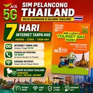 Thailand AIS/DTAC/TRUE MOVE 7 days Unlimited Data Travel Sim Card