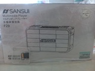 現貨黑色 SANSUI F29 配：32G卡 + 5V充電頭 + 1 電池音響大 音質 出乎意料之外 USB綫充電 藍牙連接藍牙喇叭，調頻FM收音數字選歌 ，來電接聽，插卡TF卡播放，U盤USB播放一