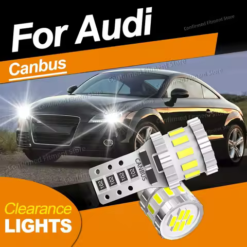 For Audi TT MK1 MK2 8N 8N3 8N9 8J 8J3 8J9 Coupe Roadster 1999-2014 2PCS LED T10 Clearance Light Canb