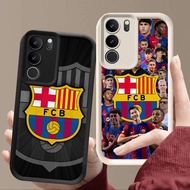 J-19 FC Barcelona Soft Case for VIVO IQOO U5X Y200 Y19S Pro T3 Y300 Z9 Lite 5G Cover