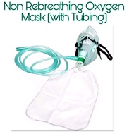 Non Rebreather Oxygen Mask (ADULT) with Tubing
