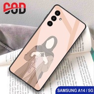 Softcase Glass Samsung A14 5G - Case HP Samsung A14 5G - Casing HP Samsung A14 5G - N80