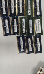 DDR3 4GB 10600S 或者 12800S 手提電腦記憶體(RAM)