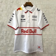 2025 Visa Cash App Red Bull F1 Crew Neck Men's White Shirt