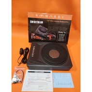 8 inch car Subwoofer under seat embassy em-877 high quality