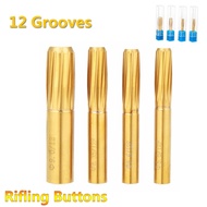 【Popular Categories】 New Rifling Button 5.5mm 5.6mm 6.35mm 9.0mm 12 Flutes Hard Alloy Chamber Helica