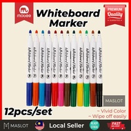 MOBEE 12'S Color Whiteboard Marker Set GXIN P-228 Children Student 12col