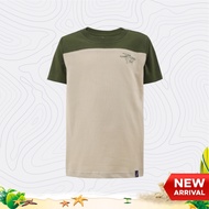 Cressida Kids Boy Cream Short Sleeve T-Shirt - 1FB234X