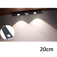 Lampu LED Lampu Strip Multifungsi Lampu Sensor Gerak 3 Warna Lampu Stick Panjang10/20/40/60cm Untuk 