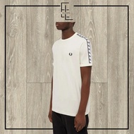 Fred Perry Tshirt Taped Ringer Ecru White/Tshirt Fred Perry Original
