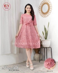 Pay FF 2023 Dress Brukat Remaja Terkini  Dress Pesta  Dress Natalan  Dress Natal Wanita  Dress Imlek