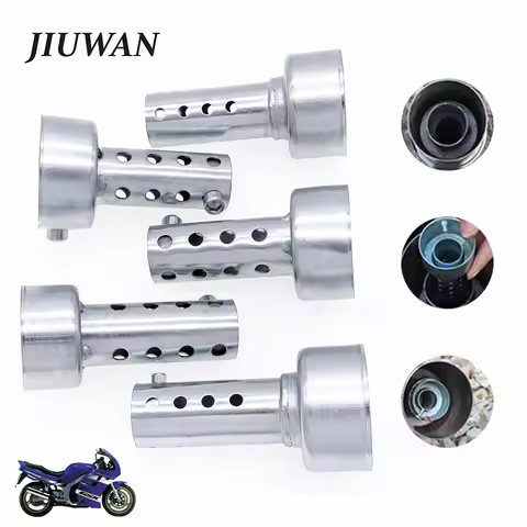 Motorcycle Adjustable DB Killer Silencer Noise Sound Eliminator Exhaust Adjustable Muffler Silencer 