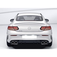 Mercedes W205 Coupe C43 Diffuser Chorme Exhaust Tips M1181(SV)