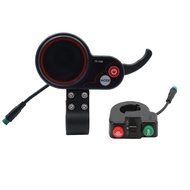 Display Dashboard Plastic Display Dashboard TF-100 +Switch Button Scooter 5Pin Skateboard Speedometer for Kugoo M4 Electric Scooter Parts