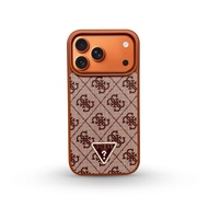 Premium Branded Guess Brown Casing Case iphone 13 14 15 16 Pro 17 17 Pro 17 Promax phone case