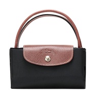 Panas@beg longchamp original Le Pliage short handle S Beg Tote Waterproof foldable shopping bag