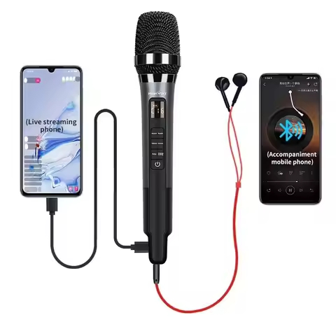 Universe Grocery Store H20 Live Sound Card Microphone Live Sound Card Microphone Mobile Phone Singin