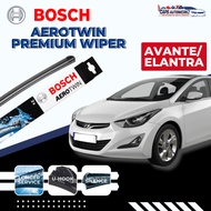 Hyundai Avante / Elantra BOSCH Aerotwin Car Front Wiper Set &amp; Rear Wiper (OEM only)| Basic Advantage Wiper Blades