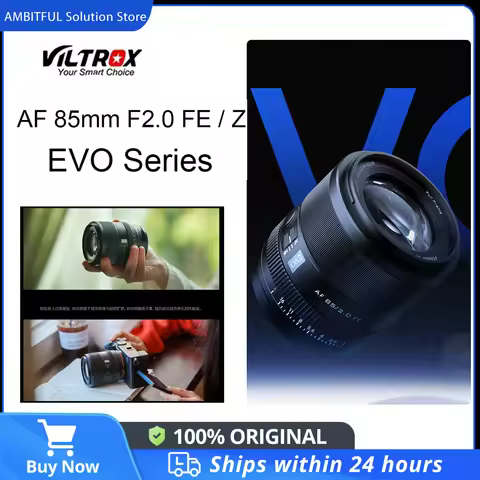 Viltrox AF 85mm F2.0 EVO FE camera lens Full Frame Auto Focus Lens For FE / Nikon Z Mount Mirrorless