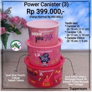 Power canister tupperware