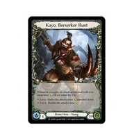 Flesh and Blood - Kayo, Berserker Runt Card (Crucible of War Unlimited)