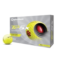 11GOLF - ลูกกอล์ฟ 5 ชั้น 1 กล่อง 12 ลูก TaylorMade TP5X Yellow golf balls รหัสสินค้า 1200102258555 N
