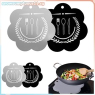 [snowsumptuous] 1 Pcs Induction Cooktop Mat Cooktop Scratch Protector For Induction Stove Multifunct
