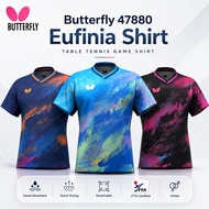 Butterfly Table Tennis Game Shirt - Euphemia, Moisture-Wicking and Stretchable Unisex